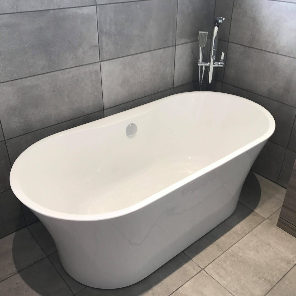Bathroom installation Free standing bath in Ipswich